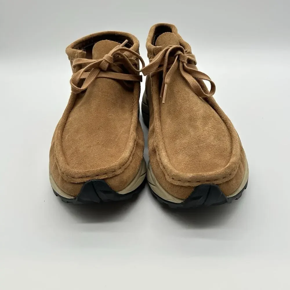 Clarks Originals Men's Wallabee Eden Oxford Boot Camel Suede Size 9 Comfort